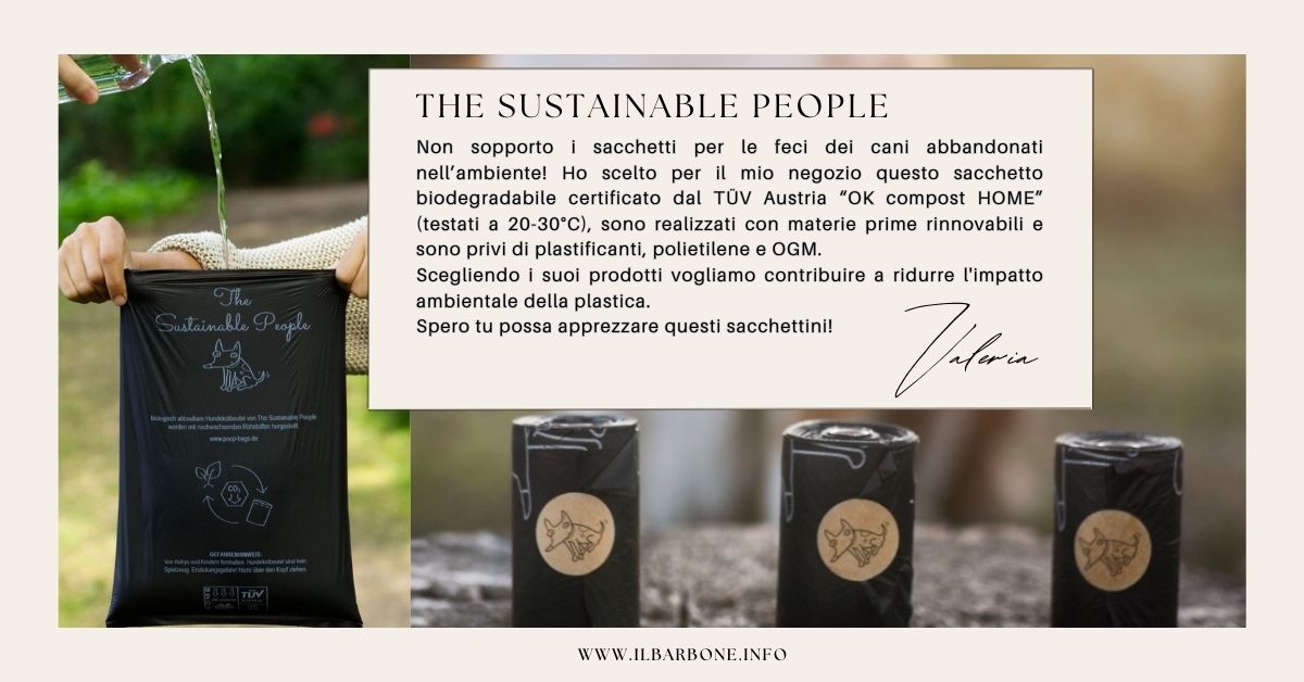 Sacchetti per le feci dei cani biodegradabili
