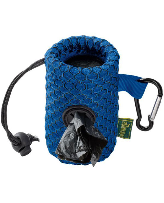 Distributore di sacchetti igienici Hunter - Blu