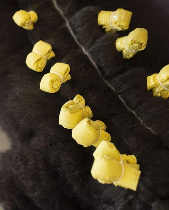 carta velina gialla per pacchetti