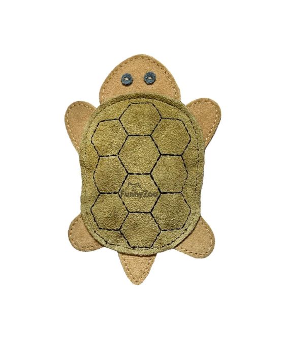 Gioco per cani tartaruga in camoscio di FunnyZoo