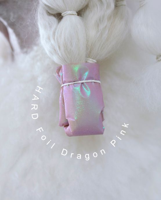 Hard foil millor dog rosa