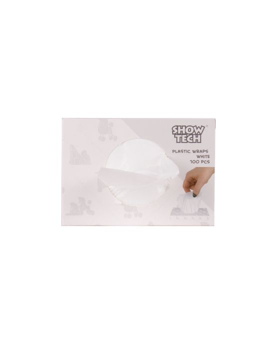Plastic wrap Show tech bianco