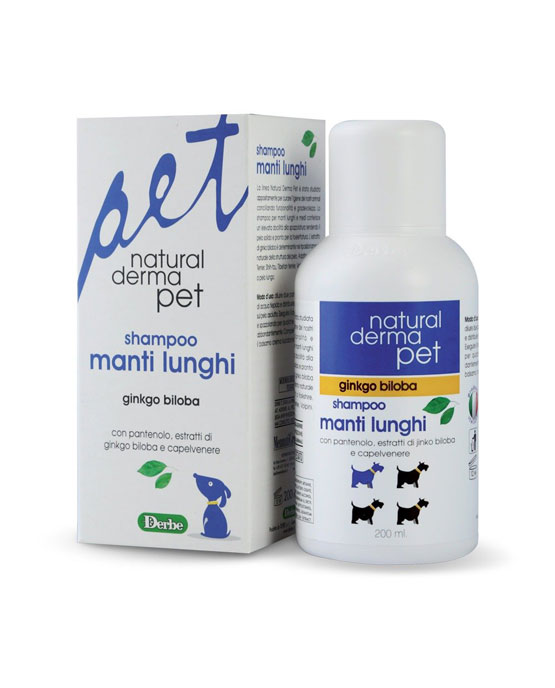 Shampoo Natural Derma Pet - Manti lunghi